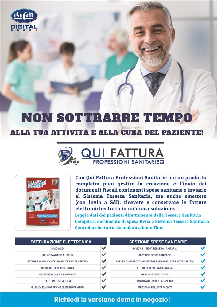 Fattura elettronica tessera sanitaria